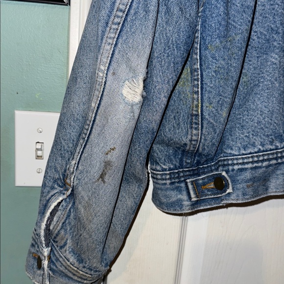 Vintage Lee Stormrider Mustang Denim Jacket - Picture 10 of 12